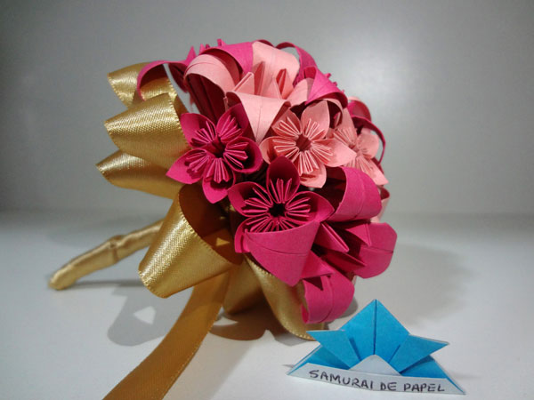 Origami 3D Buquê