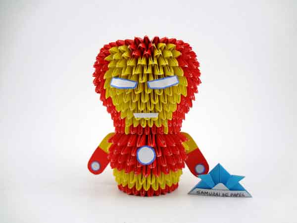 Origami 3D Iron Man