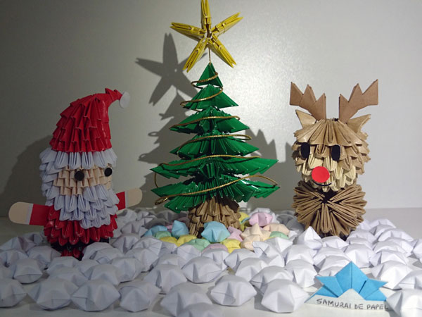 Origami 3D Natal